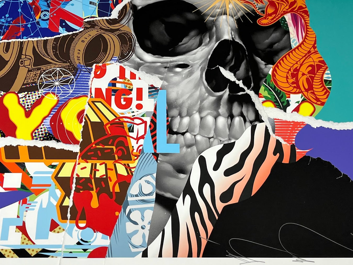 Tristan Eaton Handmade Gemma Collage 1/1