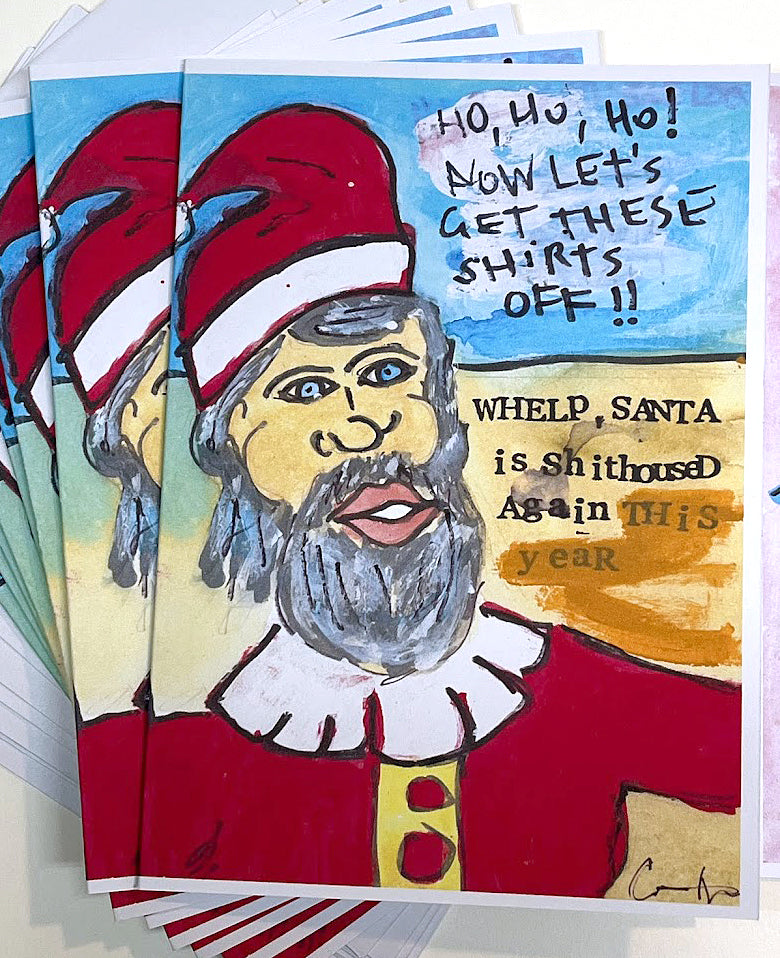 Santa by Mike Coulter (Set of 10)
