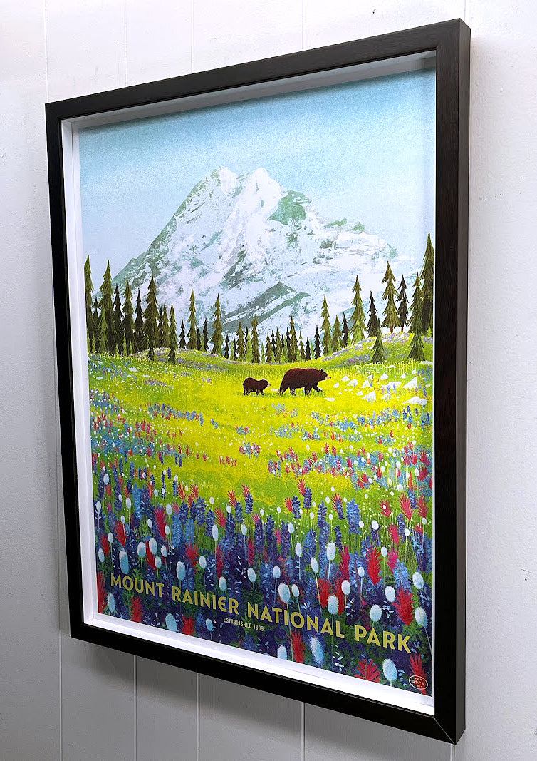 Mount Rainier National Park Poster