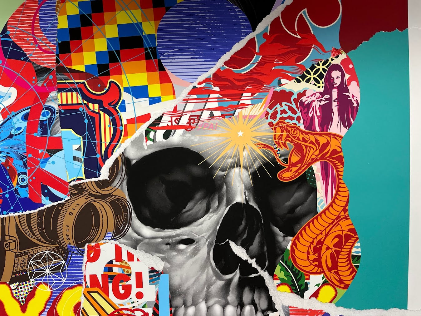 Tristan Eaton Handmade Gemma Collage 1/1