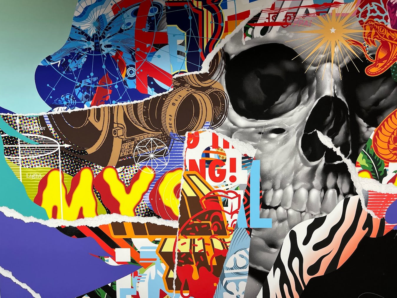 Tristan Eaton Handmade Gemma Collage 1/1