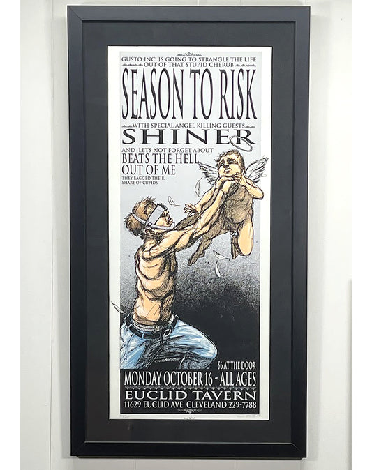 Season To Risk w/ Shiner by Derek Hess