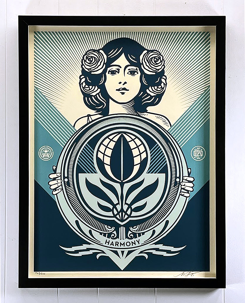 Protect Biodiversity - Cultivate Harmony Limited Edition by Shepard Fairey
