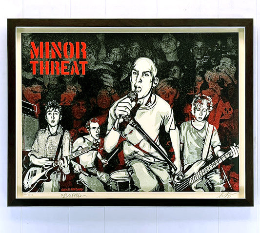 Just a Minor Threat by Shepard Fairey & Glen Friedman
