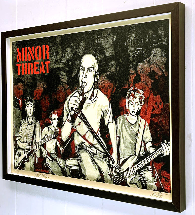 Just a Minor Threat by Shepard Fairey & Glen Friedman