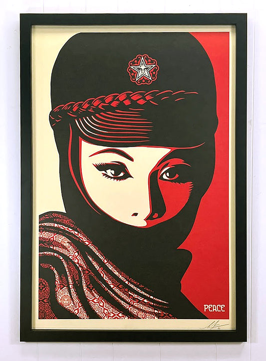 OBEY "Mujer Fatale" Peace - by Shepard Fairey 2020