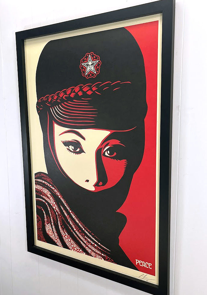 OBEY "Mujer Fatale" Peace - by Shepard Fairey 2020