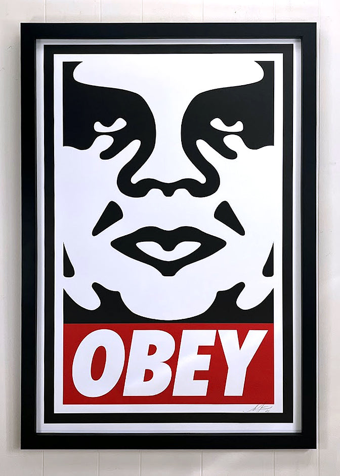 OBEY ICON Signed Offset Lithograph by Shepard Fairey
