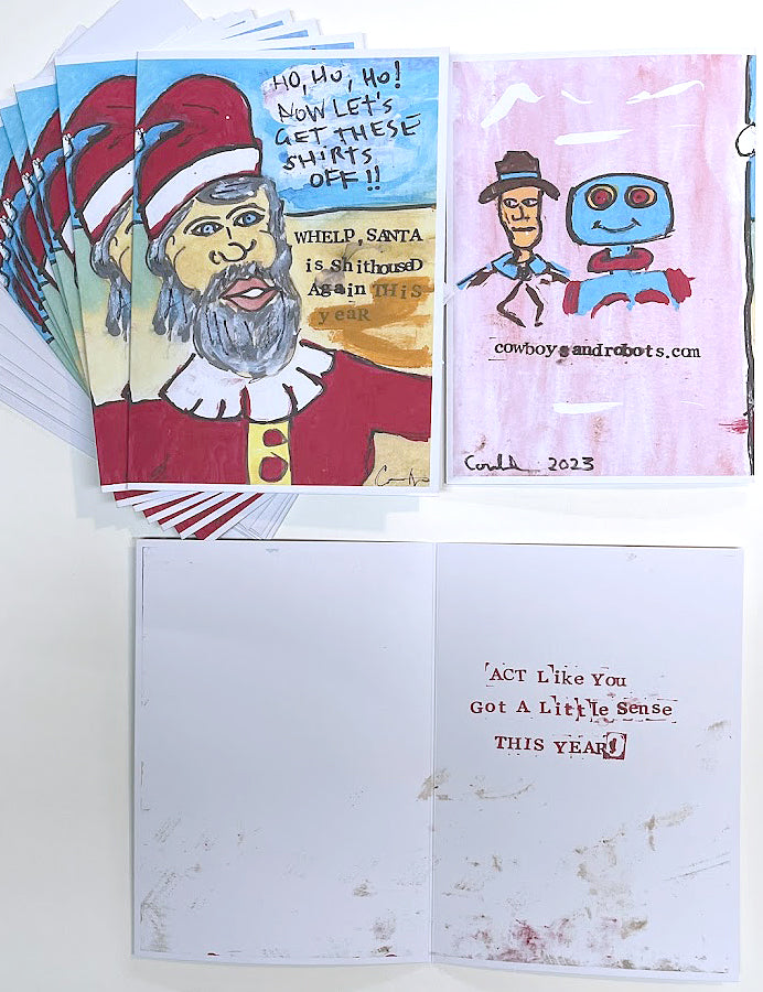 Santa by Mike Coulter  (Set of 10)