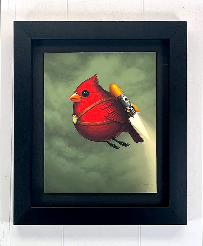 Mike Mitchell Fat Rocketbird Variant, Cardinal  AP