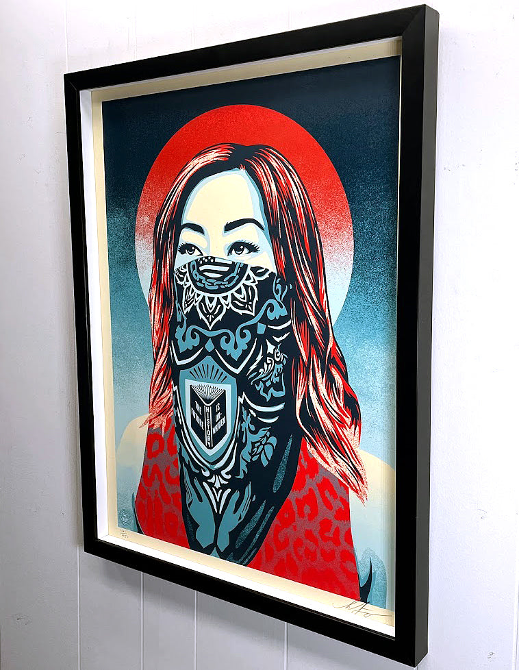 JUST FUTURE RISING - by Shepard Fairey 2021