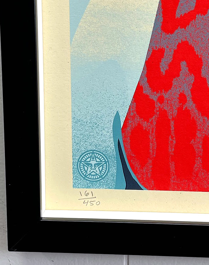 JUST FUTURE RISING - by Shepard Fairey 2021