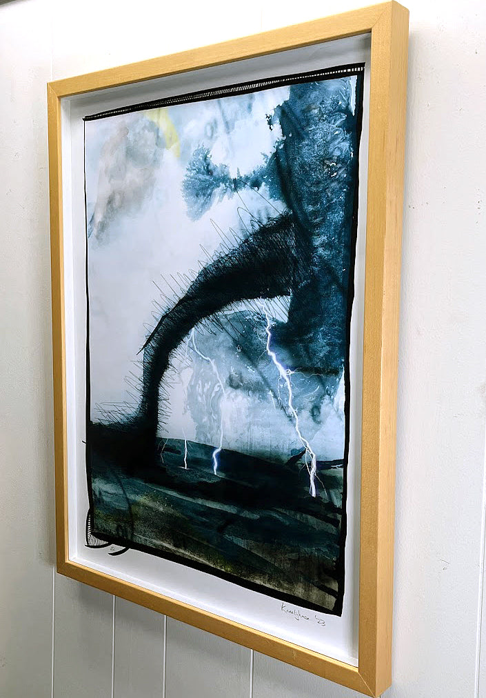 "From The Blue" 18" x 24" AP print by Kneelinghorse