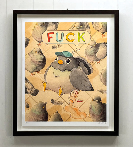 Felicia Chiao - "Alone in a Crowded Room" Limited Edition print