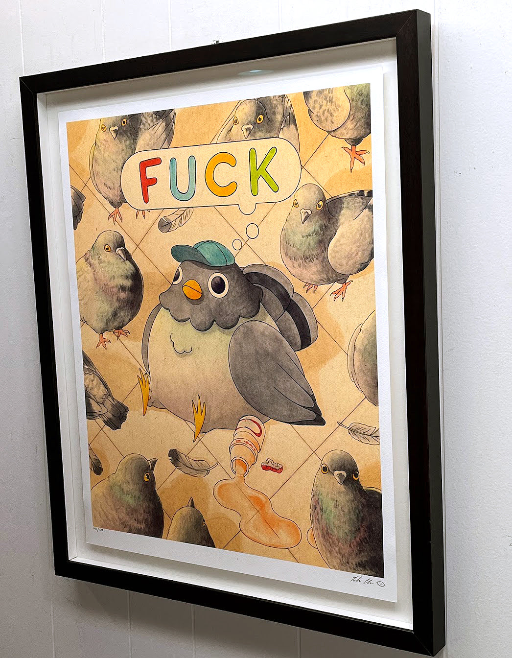 Felicia Chiao - "Alone in a Crowded Room" Limited Edition print