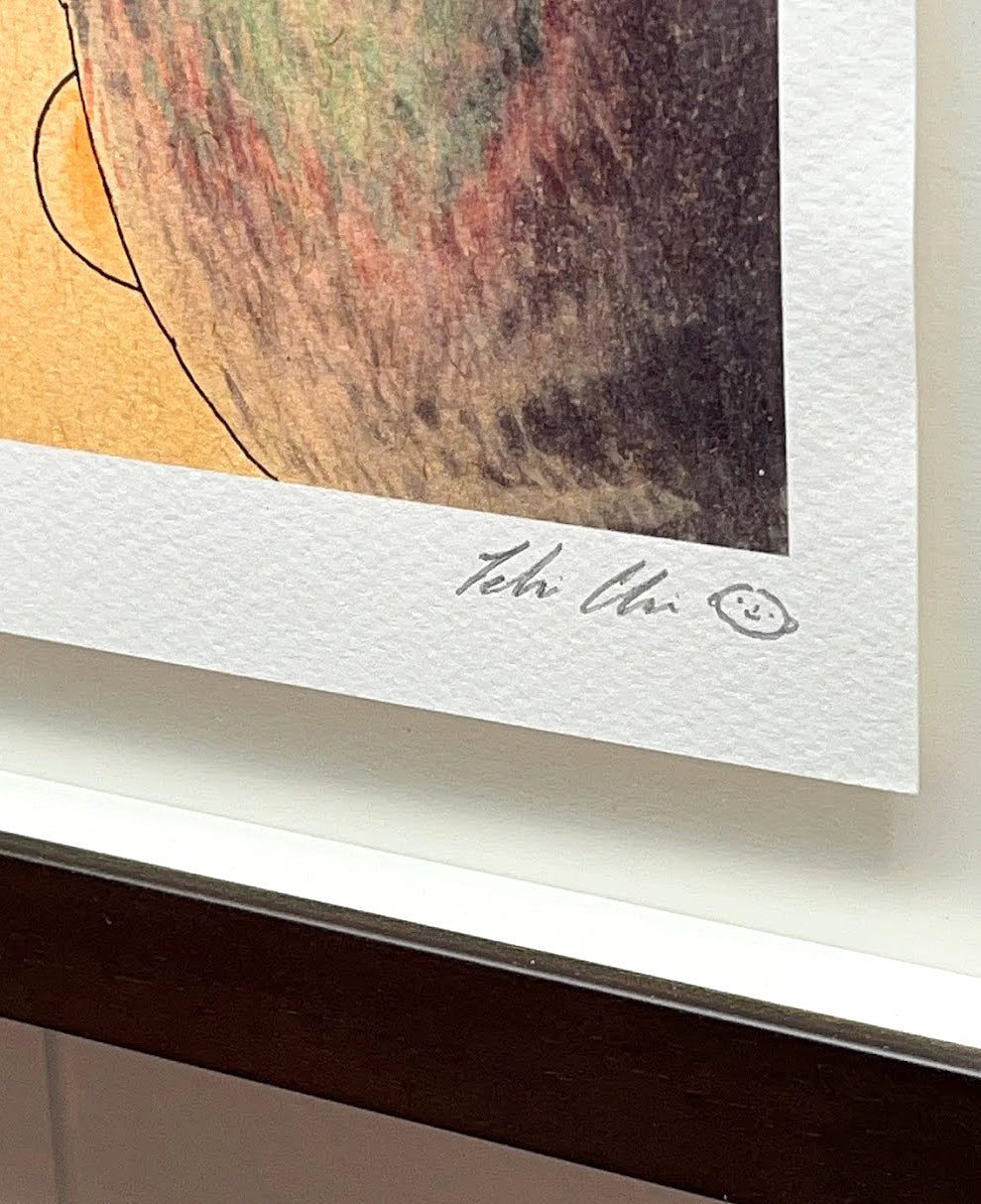 Felicia Chiao - "Alone in a Crowded Room" Limited Edition print