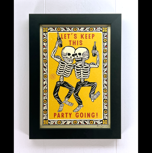 "Party" by Ravi Zupa, 2021.