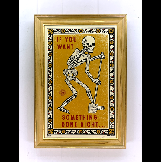 Done Right by Ravi Zupa 2022 (11 x 17")